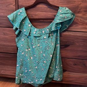 Anthropology Fei Silk Blouse